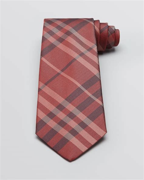 burberry tie red gold chains|Men's Designer Burberry Ties .